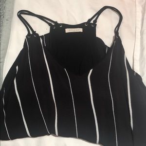 Black and white stripped camisole!